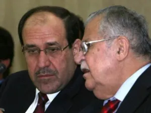 المالكي والطالباني