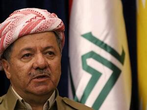 Iraqi Kurdish leader Massud Barzani declared in a press conference in Erbil, on Feb. 3, 2016, that the "time has come" to hold a referendum on Kurdish statehood. (AFP/Safin Hamed)