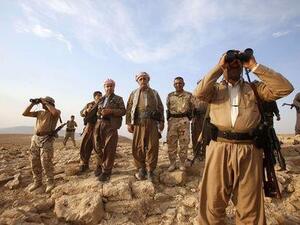 مسلحون من قوات البيشمركة الكردية