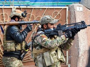 جنديان عراقيان في الموصل/ أرشيفية