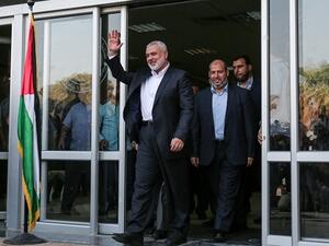 تعد زيارة هنية هذه الثانية منذ انتخابه رئيسا للمكتب السياسي لحركة حماس 