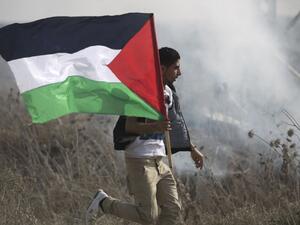 Protests are becoming increasingly frequent in the West Bank village of Kafr Qaddum after residents lost land to Israeli settlements, outposts, and a separation wall. (AFP/File)
