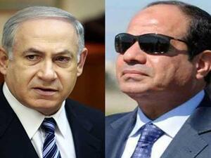 نتنياهو وزعيم المعارضة الاسرائيلية التقيا السيسي سرا العام الماضي