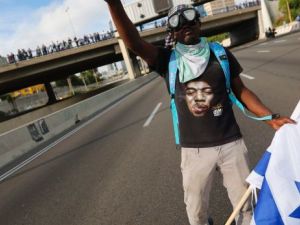 تظاهرة للاسرائيليين الاثيوبيين ضد "عنف الشرطة"