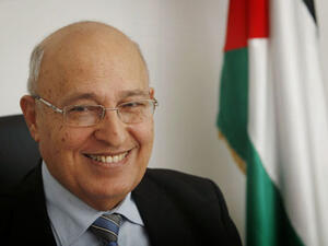  نبيل شعث مستشار الرئيس الفلسطيني محمود عباس