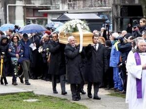 تشييع جثمان الطالب الإيطالي جوليو ريجيني في شمال إيطاليا
