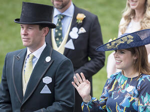 الأميرة يوجيني وخطيبها جاكس بروكسمان