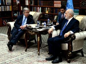  اللقاء استعراض مجمل الأوضاع الإنسانية والأمنية والسياسية وجهود العراقيين والتقدم ضد #داعش