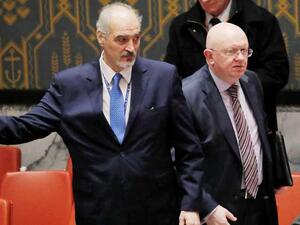 الجعفري يبلغ مجلس الأمن بدخول فريق أمني أممي لدوما
