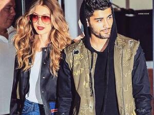 جيجي حديد وزين مالك