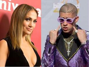 Jennifer Lopez, Bad Bunny. (AFP/File) Jennifer Lopez, Bad Bunny. (AFP/File)