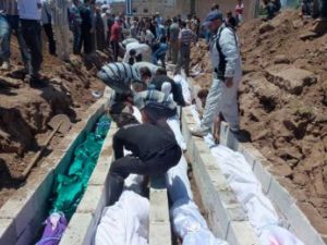 العثور على مقبرة جماعية في أريحا بعد انسحاب النظام السوري
