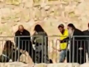 صورة ماخوذة من تسجيل الفيديو لعملية التنكيل بالشهيدين
