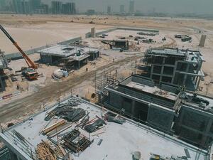 The grading works cover around 1.1 million square metres of the three million square metre site.