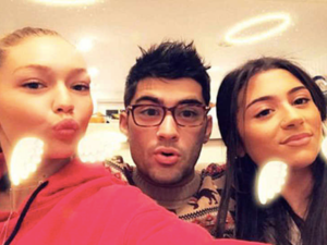 جيجي حديد وزين مالك