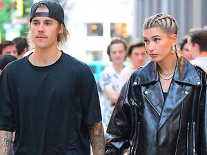 جاستن بيبر وهايلي بالدوين