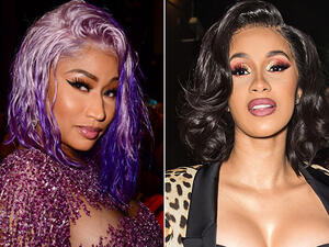 نيكي ميناج وكاردي بي