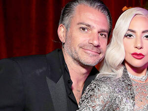 ليدي غاغا وخطيبها