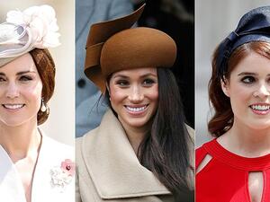 الأميرة يوجيني وكيت ميدلتون وميغان ماركل