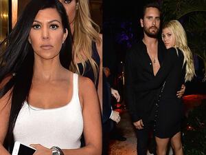 صوفيا ريتشي وسكوت ديسك وكورتني كارداشيان