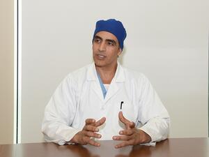 Dr. Talal Khader Talal, Head of Podiatric Services at HMC. 
