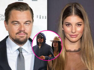 ليوناردو دي كابريو وحبيبته كاميلا مورون