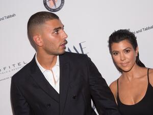 كورتني كاردشيان برفقة حبيبها الجزائري يونس بنجيما