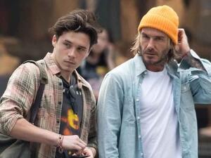 ديفيد بيكهام وبروكلين