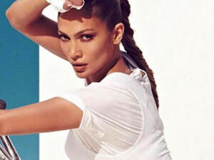 Lopez invited her partner down to the set of her new romantic-comedy (Source: jlo - Instagram)