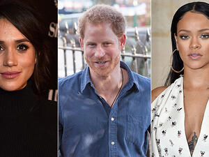 ريهانا والأمير هاري وميغان ماركل