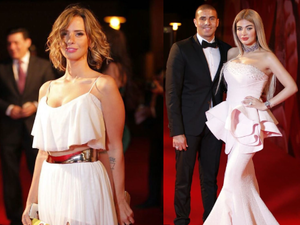 إطلالات النجمات في حفل وصول كأس العالم بالجونة