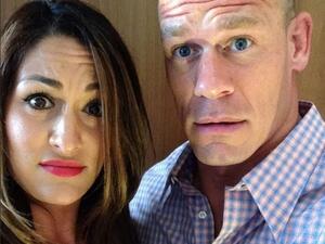 المصارع جون سينا وخطيبته نيكي بيلا