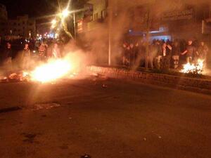 الأمن الأردني يتعامل مع احتجاجات غرب عمان على خلفية الغلاء