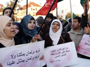 جانب من الاحتجاجات في الاردن