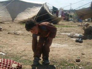 مخيم الزعتري شهد مؤخراً أعمال شغب إفتعلها لاجئون سوريون