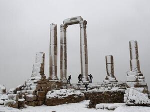 Economist warn that Jordan loses JD 100 million for every cancelled workday due to inclement weather. (File photo)