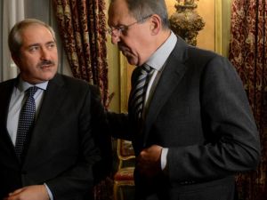 وزير الخارجية الروسي سيرغي لافروف ونظيره الاردني ناصر جودة 