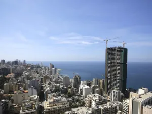 West Beirut seen from the Holiday Inn hotel in the Lebanese capital  (AFP/File Photo)	