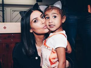 كيم كارداشيان ونورث ويست