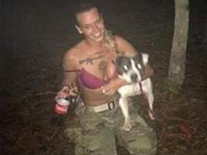 جندية أمريكية  تقتل كلبها بمساعدة حبيبها