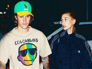 Justin and Hailey got engaged on July 7 (Source: justinbieber / Instagram) 