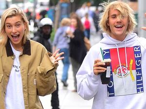 جاستن بيبر وهايلي بالدوين