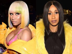 نيكي ميناج وكاردي بي