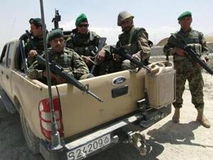 Afhan army soldiers driving through Kabul. (AFP/File)