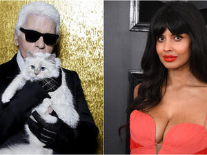 جميلة جميل وكارل لاغرفيلد