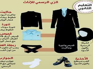 اللباس المدرسي الجديد في الامارات