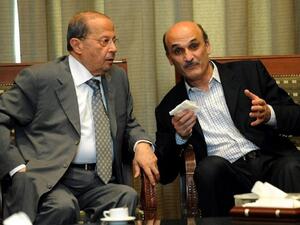 سمير جعجع وميشال عون