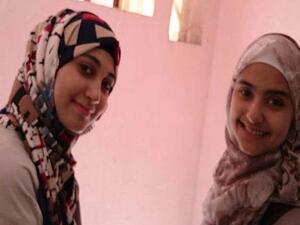 الفتاتان شيماء وجمانة