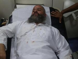 خضر الكبش داعية سنّي مؤيد لحزب الله قُتل نجله في سوريا أثناء مشاركته مع الحزب - تويتر