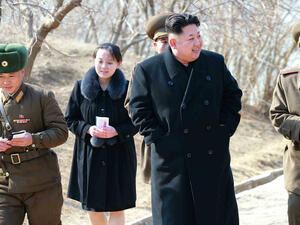 Unlike her ill-fated brothers, Kim Yo Jong climbed the North Korean regime's power ladder at an unprecedented speed (AFP/File)